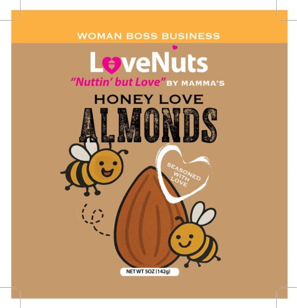 Honey Love Almonds
