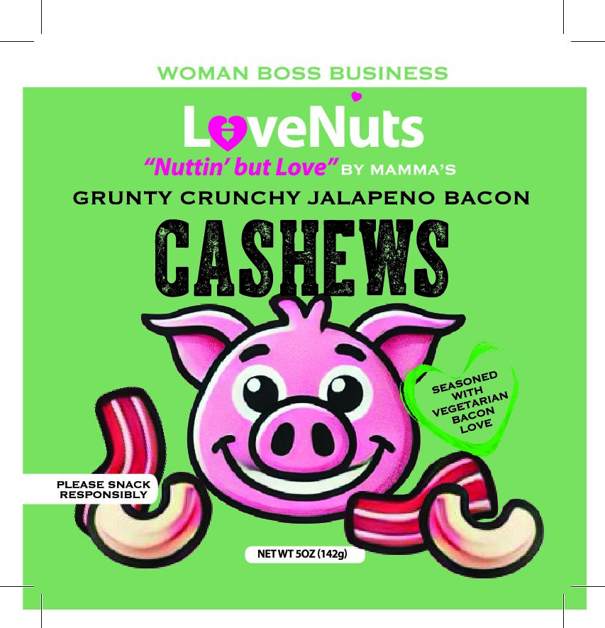 Grunty Crunchy Jalapeño Bacon Cashews